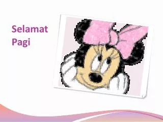 selamat pagi