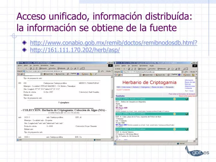 acceso unificado informaci n distribu da la informaci n se obtiene de la fuente