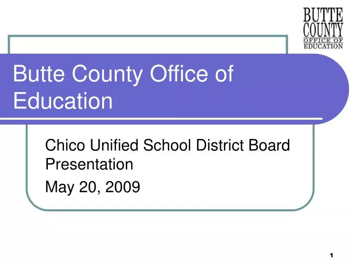 butte county office of education