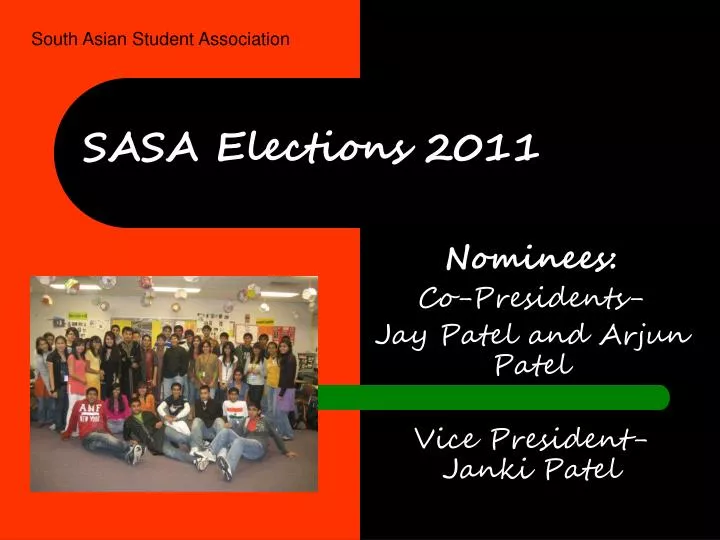 sasa elections 2011