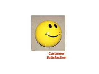 Customer Satisfaction