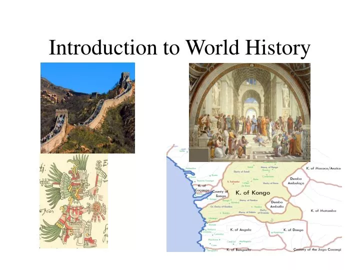 introduction to world history