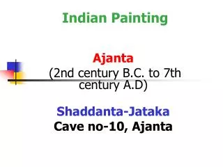 Indian Painting