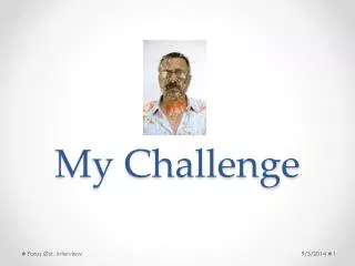 My Challenge