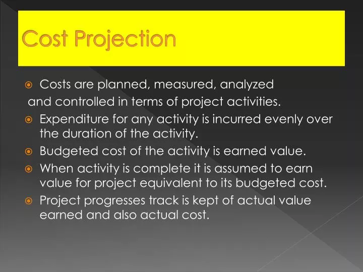 cost projection