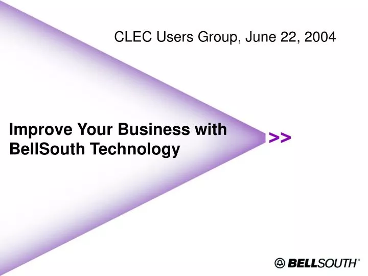 clec users group june 22 2004