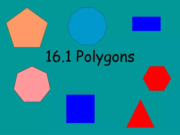 16 1 polygons