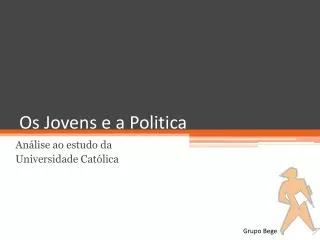 os jovens e a politica