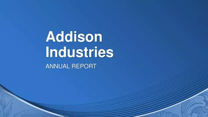 addison industries