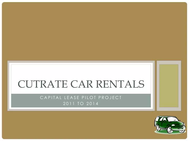 cutrate car rentals