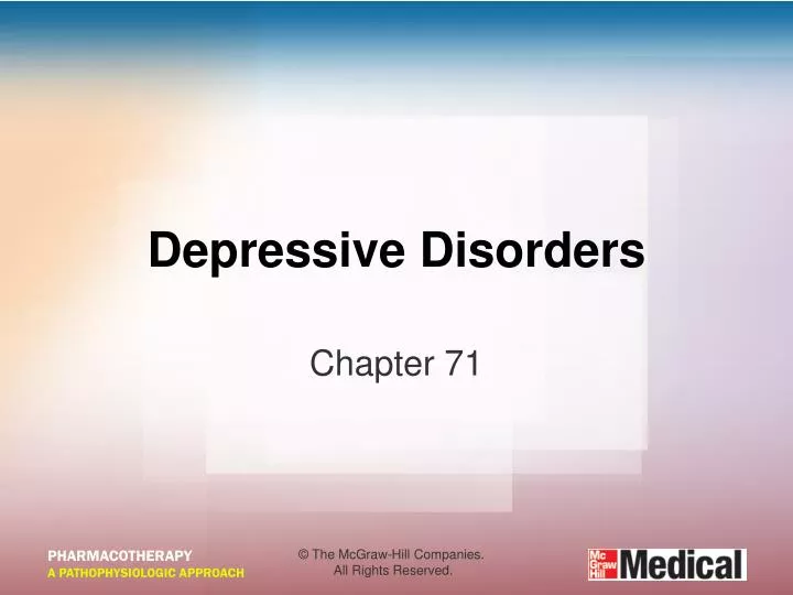 depressive disorders