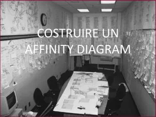 costruire un affinity diagram