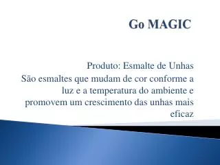 go magic