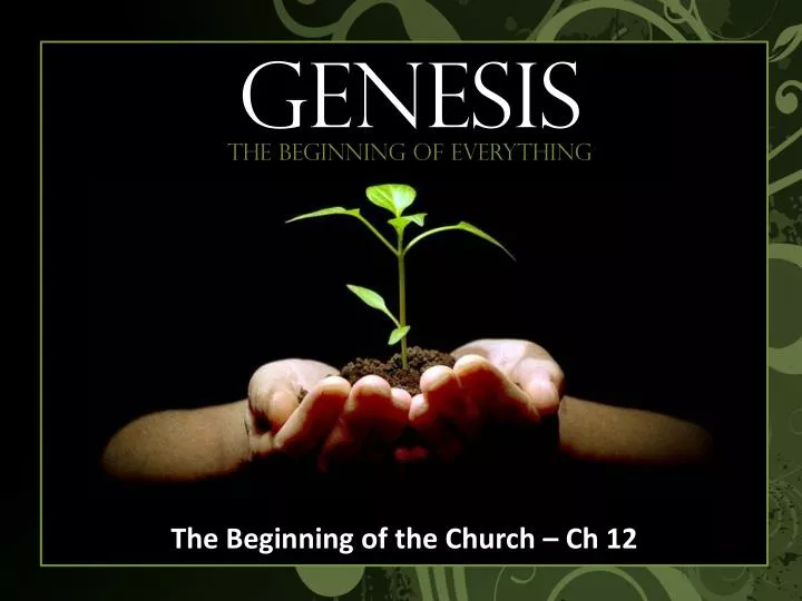 the beginning of the church ch 12