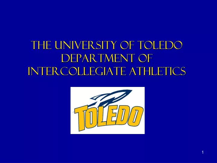 the university of toledo department of intercollegiate athletics