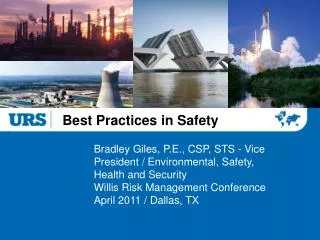 Best Practices in Safety