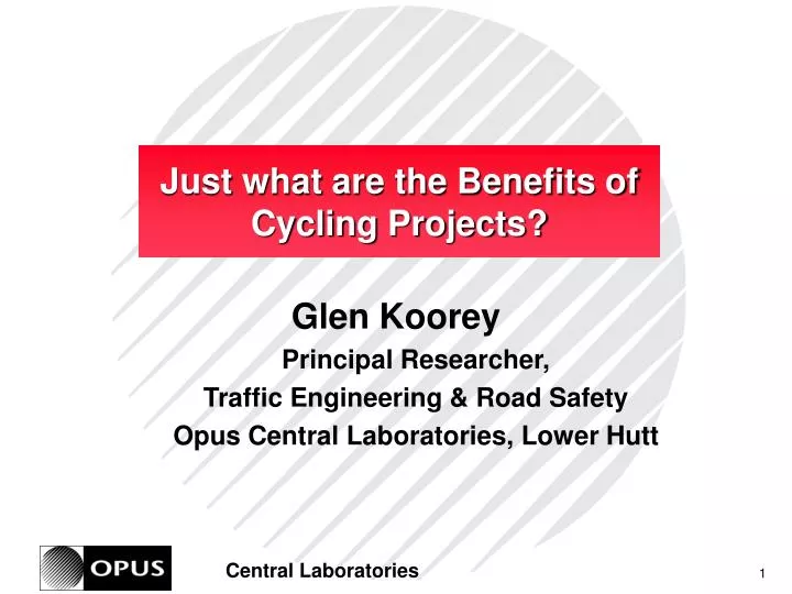 just what are the benefits of cycling projects