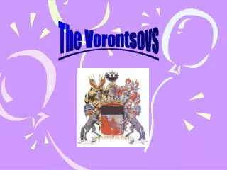 The Vorontsovs