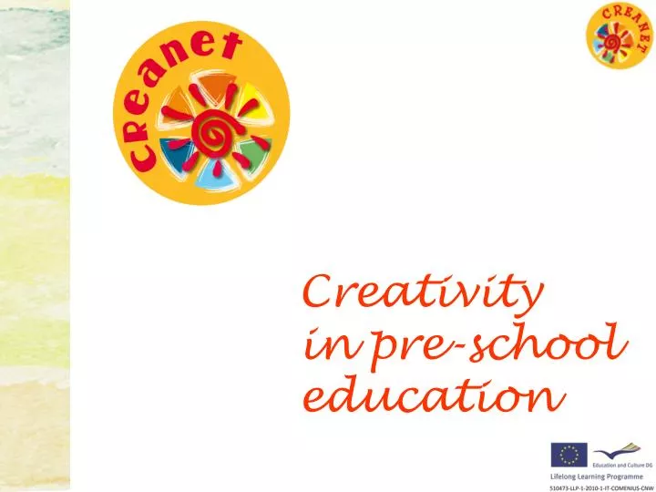 creativity in pre school education
