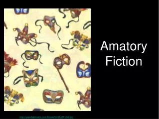 Amatory Fiction