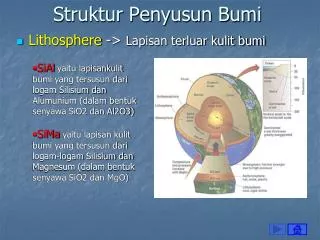 struktur penyusun bumi