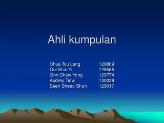 ahli kumpulan