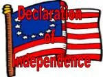 Declaration of Independence - slide 1