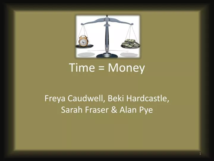 time money