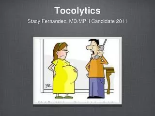 Tocolytics