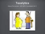 Tocolytics - slide 1