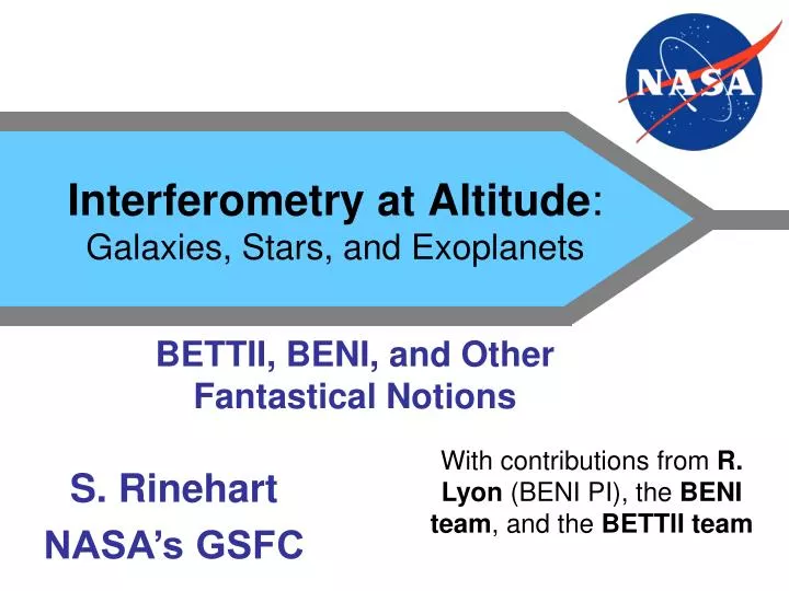 interferometry at altitude galaxies stars and exoplanets