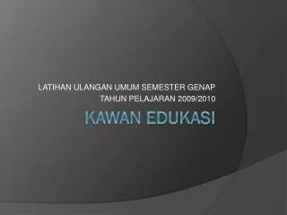 KAWAN EDUKASI