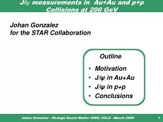 J/ ψ measurements in Au+Au and p+p Collisions at 200 GeV