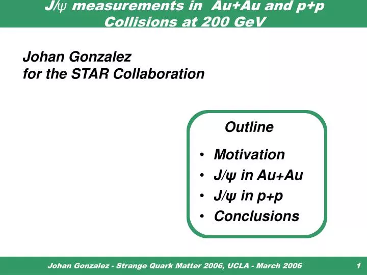 j measurements in au au and p p collisions at 200 gev