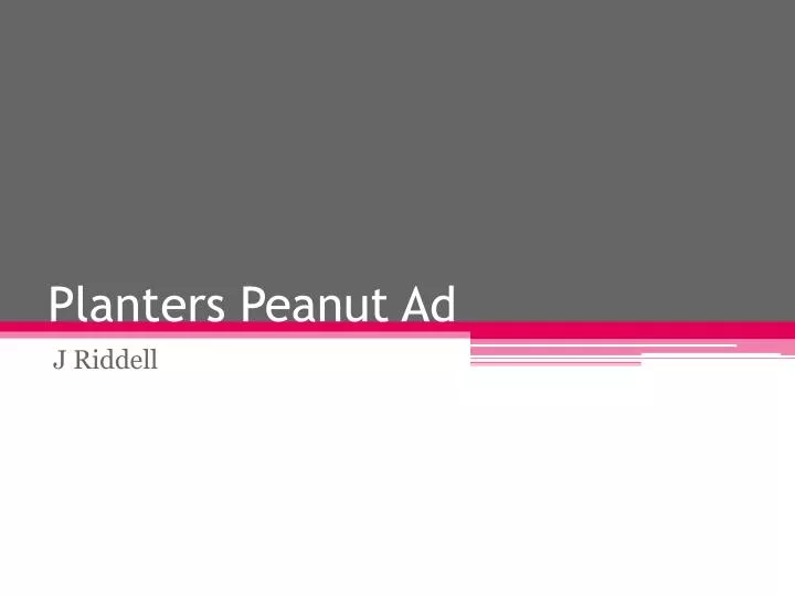 planters peanut ad
