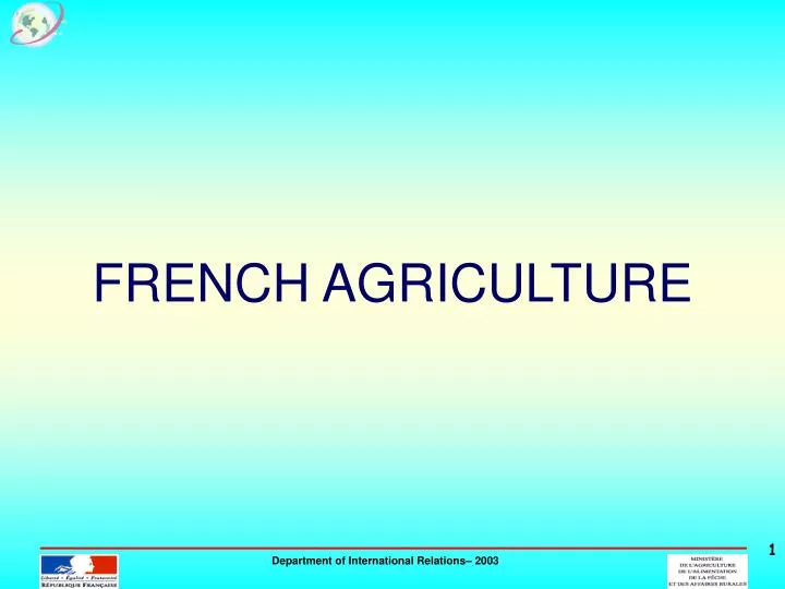 french agriculture