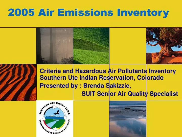 2005 air emissions inventory