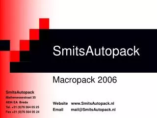 SmitsAutopack