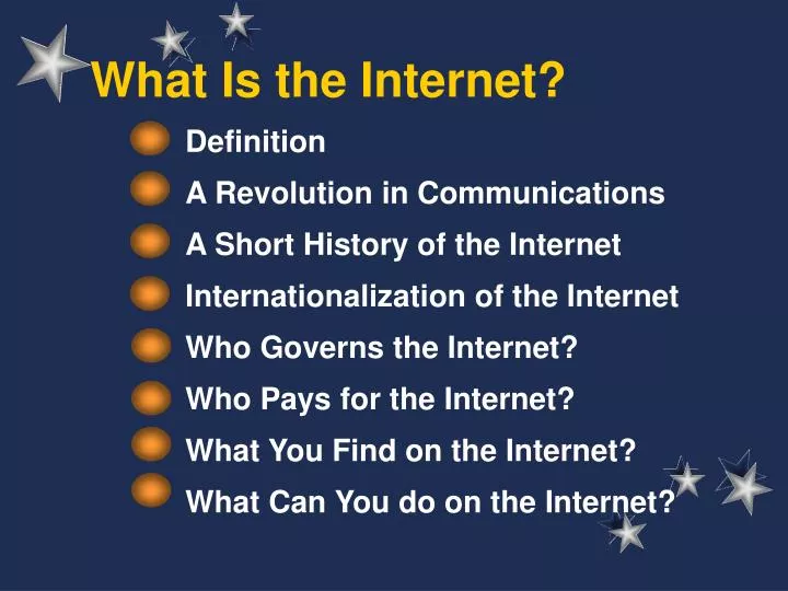 Ppt What Is The Internet Powerpoint Presentation Free Download Id
