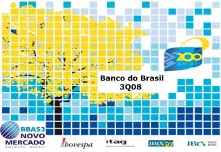Banco do Brasil 3Q08