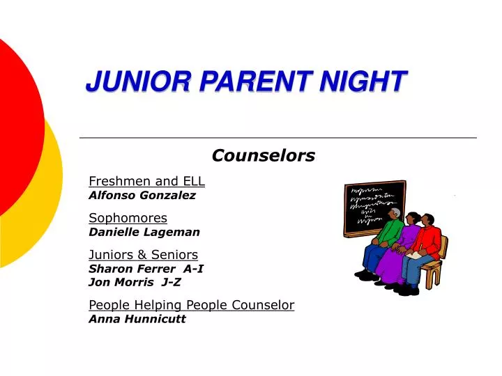 junior parent night