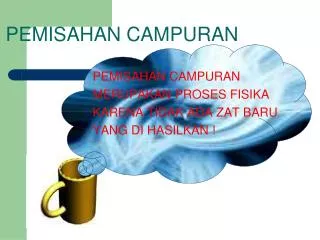 pemisahan campuran