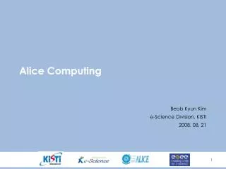 Alice Computing