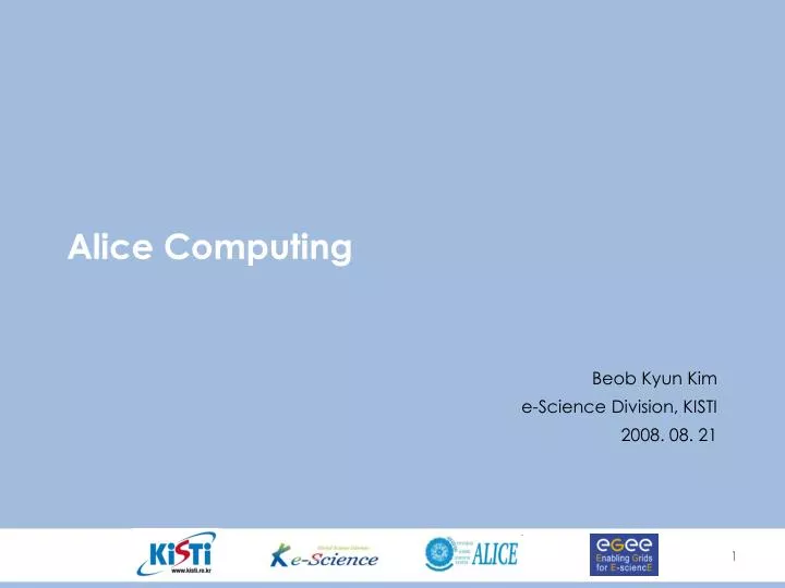 alice computing