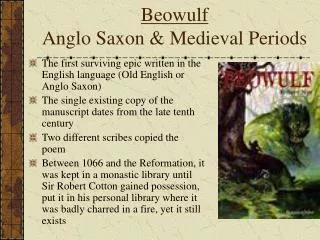 Beowulf Anglo Saxon &amp; Medieval Periods