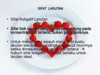 sifat larutan