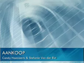 aankoop