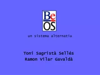 un sistema alternatiu