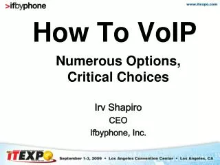 How To VoIP