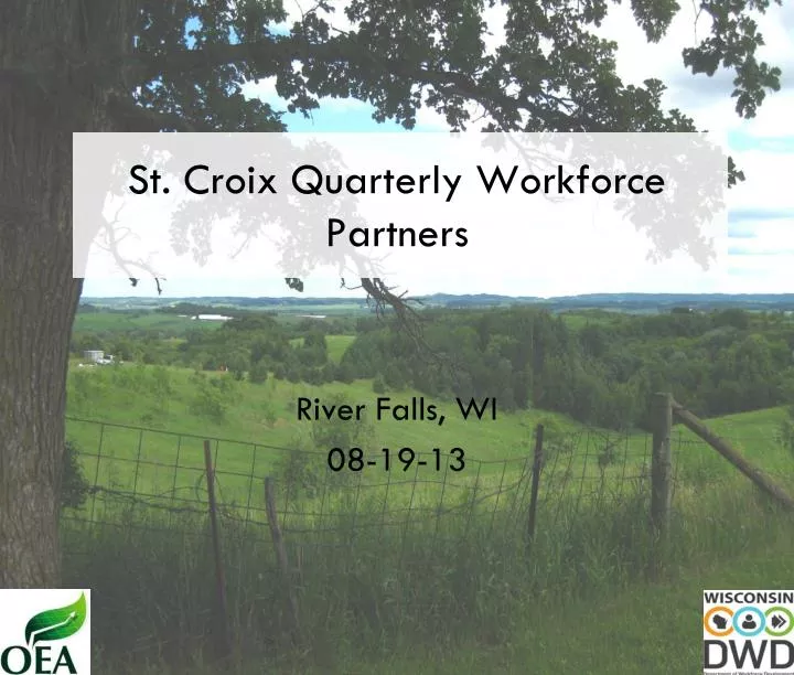 st croix quarterly workforce partners